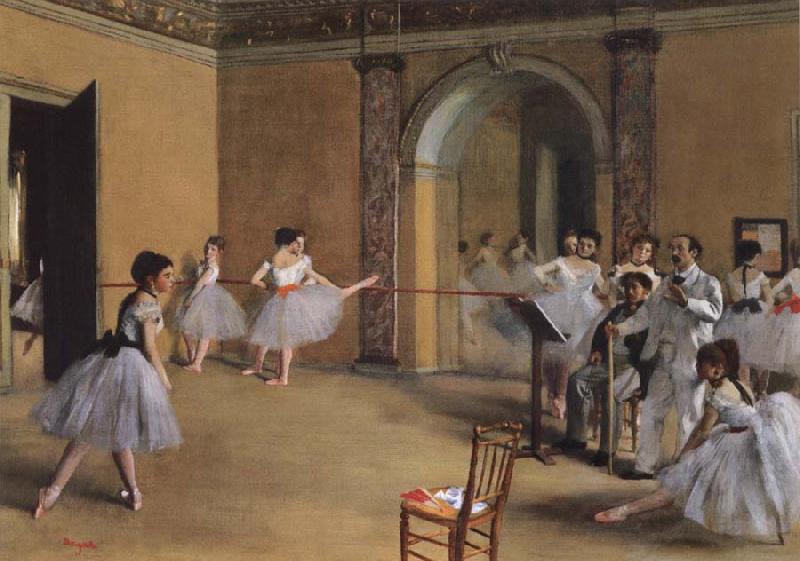 Germain Hilaire Edgard Degas Dance Foyer at the Opera